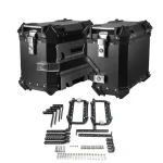 Motorcycle Tool Box 37L Universal Rear Luggage Trunk Storage Moto Top Case Waterproof Helmet Key Lock Tail Toolbox CNC Aluminum - Image 3